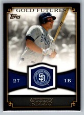 2012 Topps #GF-13 Anthony Rizzo Gold Futures Rookie RC