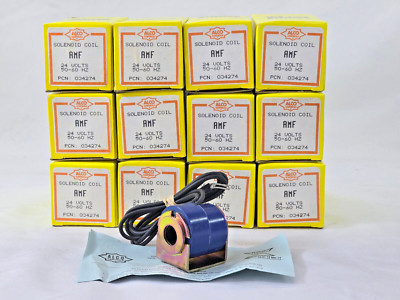 *NEW* Lot 12x Alco Controls Solenoid Coils AMF 034274 24V  BULK VALUE PACK!