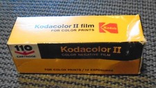 Vintage Kodak 110 Kodacolor II Color Negative Film C110-12 12 Ex. EXP 1975  H