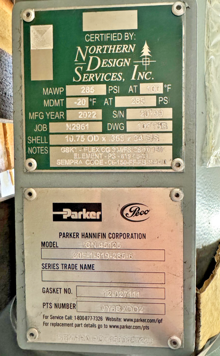 PECO (Parker) Series 30F 6
