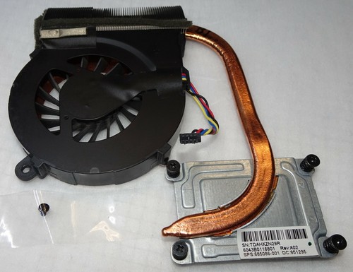 Lüfter Kühler Kühlkörper HP 6043B0116801 1000-1220LA Compaq Presario CQ58-d33SZ