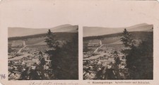 1900'S STEREO VINTAGE PHOTOGRAPH - ITALY GENOVA