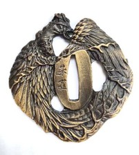 昭和レトロ　日本の伝統的な鍔◼️11個　額入り古美術骨董週末限定最終価格　刀 Edo period antique Heianjo Tsuba for Samurai Sword with NBTHK