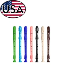 Soprano Recorder Instrument for Kids&Student Baroque Fingering 8 Hole Flute👍