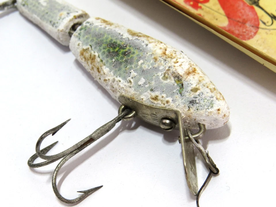 L&S Bait Bass Master 1523 Jointed Vintage Fishing Lure, Original Box, Insert - Image 3 of 4