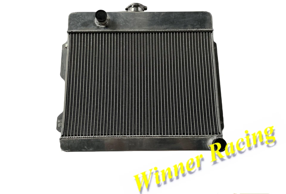 Radiador de aluminio compatible con BMW E10 02 SIERIES 2002 TURBO M10 1973-1974 NÚCLEO DE 40 MM Foto 2 de 4