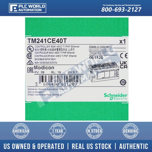 TM221ME16R Schneider Modicon M221 Controller, New, FREE UPS 2Day Dlvry & 2Yr Wty - Picture 2 of 4