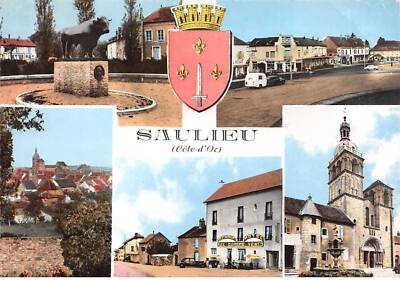 21 . n°kri11390 . saulieu . multivue . n°s.c. 2 . edition combier . cpsm 10