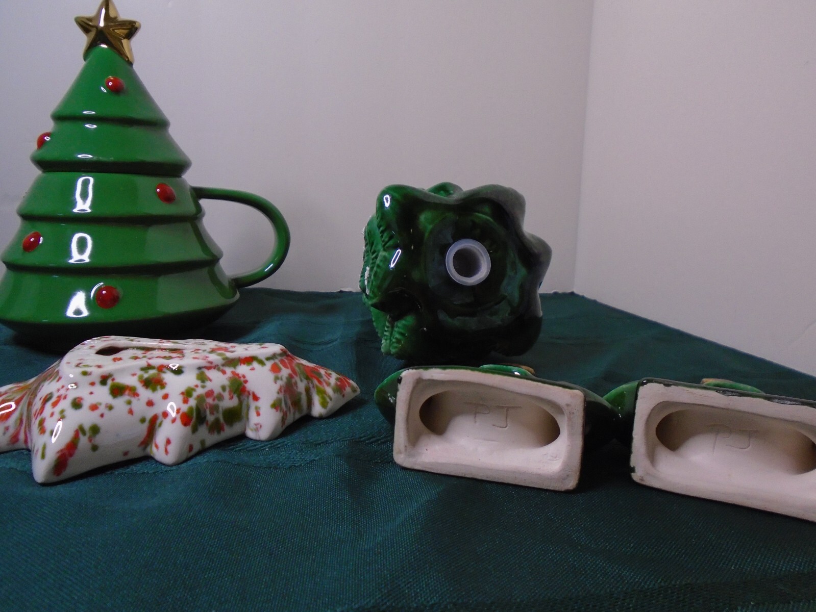 Vintage Christmas Trees Ceramic eBay