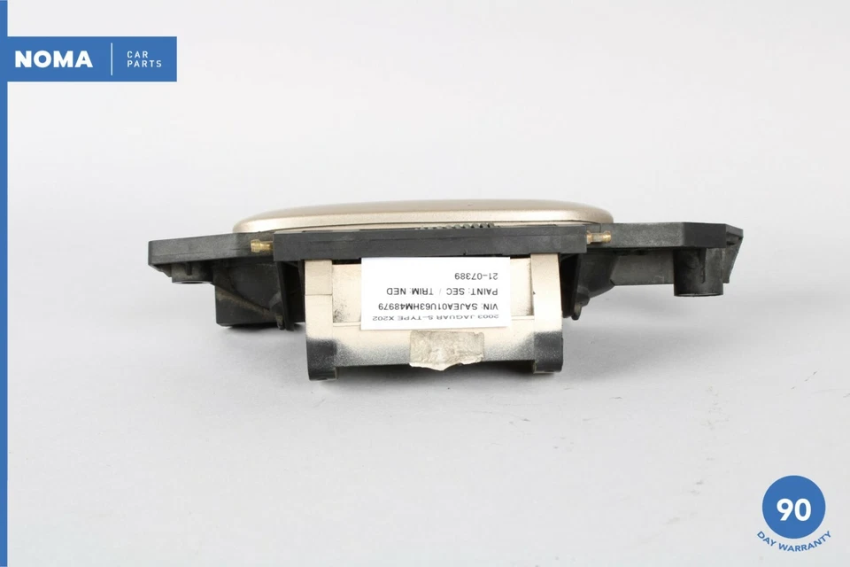 00-05 Jaguar S-Type X202 Manija de puerta exterior trasera derecha XR83623 SEC OEM Foto 4 de 4