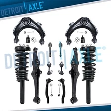 14pc Front Struts Upper Lower Control Arms Kit for 1998-2002 Honda Accord 4-Cyl.