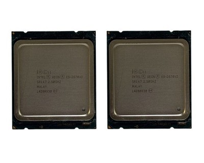 PAIR Intel Xeon Processor E5-2670 v2 2.50GHz 10-Core 20-Thread CPU 8GT/s 25MB