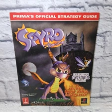 Spyro the Dragon Strategy Guide Prima No Poster