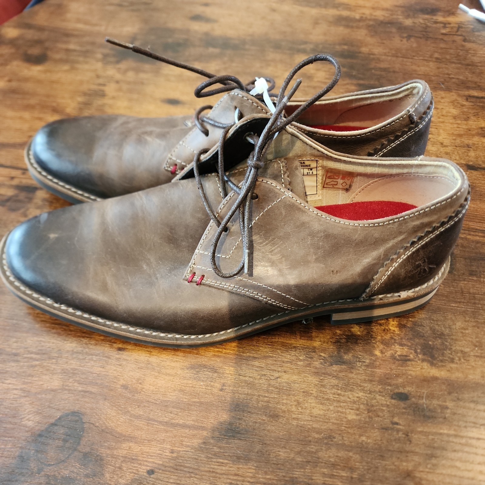 SAOLA Scarpe eleganti originali Penguin by Munsingwear uomo 9 5 Waylon Oxford pelle marrone