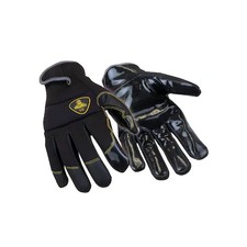 REFRIGIWEAR 2430RBLK2XL Cold Protection Gloves, Silicone Coating Palm, Fleece
