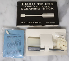 Nice TEAC TZ-275 Tape Recorder Cleaning Stick With Box  Pads - Vintage  Box