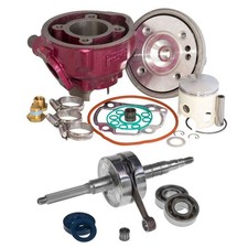 Kit Gruppo Termico Top 2 Plus scomponibile + Albero Motore Minarelli Orizzontale