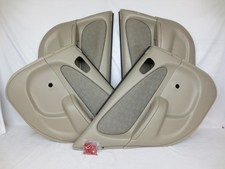 98-02 Corolla Door Panel Set Tan Crank Windows Manual Lock 007 04 20 26