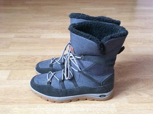 Women Jack Wolfskin Boots Brown Suede 41.5