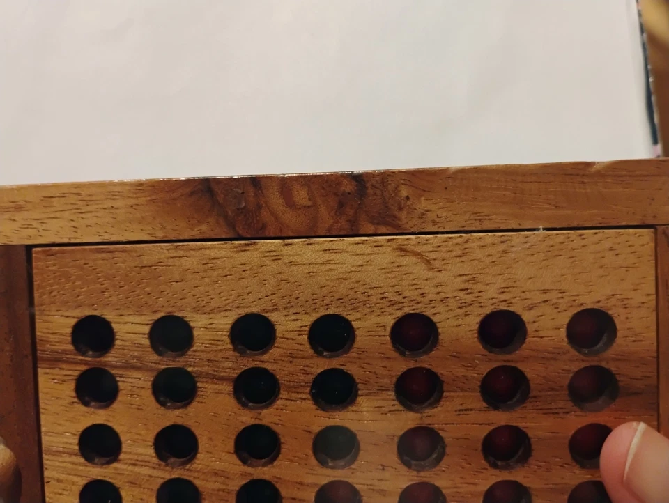 New Wooden 4 in-Row Game - Travel Set Game - Image 4 of 4