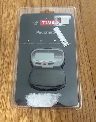 Timex Pedometer Steps Distance Calories Burned Easy To Read NEW Fitness Walking