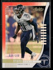 2019 Panini Absolute #34 Kevin Byard Spectrum Red #/100