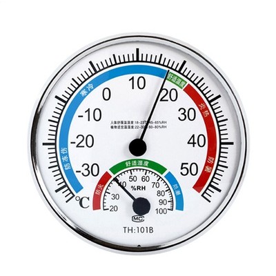 Indoor Outdoor Analog Humidity Temperature Gauge Meter Thermometer&Hygrometer