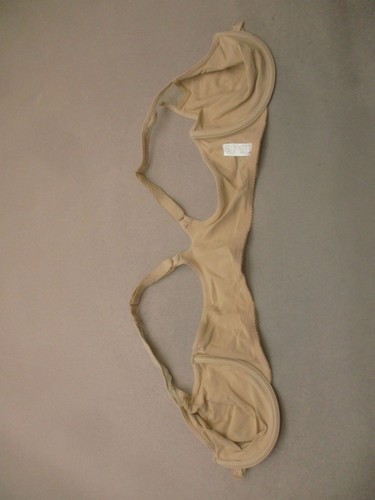 Reggiseno Demi 36D Wacoal donna beige sfoderato con ferretto chiusura frontale 10P - Foto 6 di 6