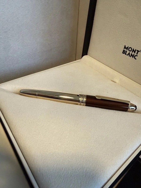 Montblanc,”SOLITAIRE” 146 Citrine, 23K GP, NOS, “M” 18k Gold, Germany 🇩🇪