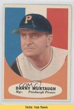 1961 Topps Danny Murtaugh #138 READ 0b2