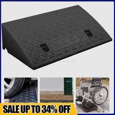 Heavy Duty Rubber Kerb Ramps Driveway Car Vehicle Threshold Ramp Curb Ramp