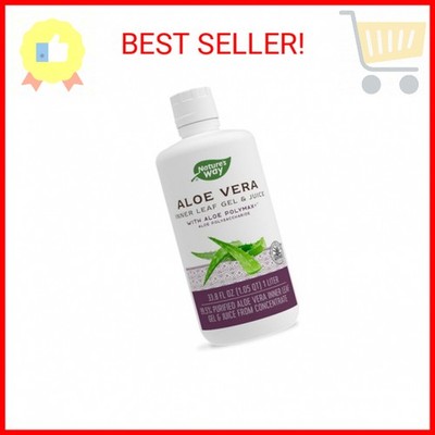 Nature's Way Aloe Vera Inner Leaf Gel & Juice, 1 Liter
