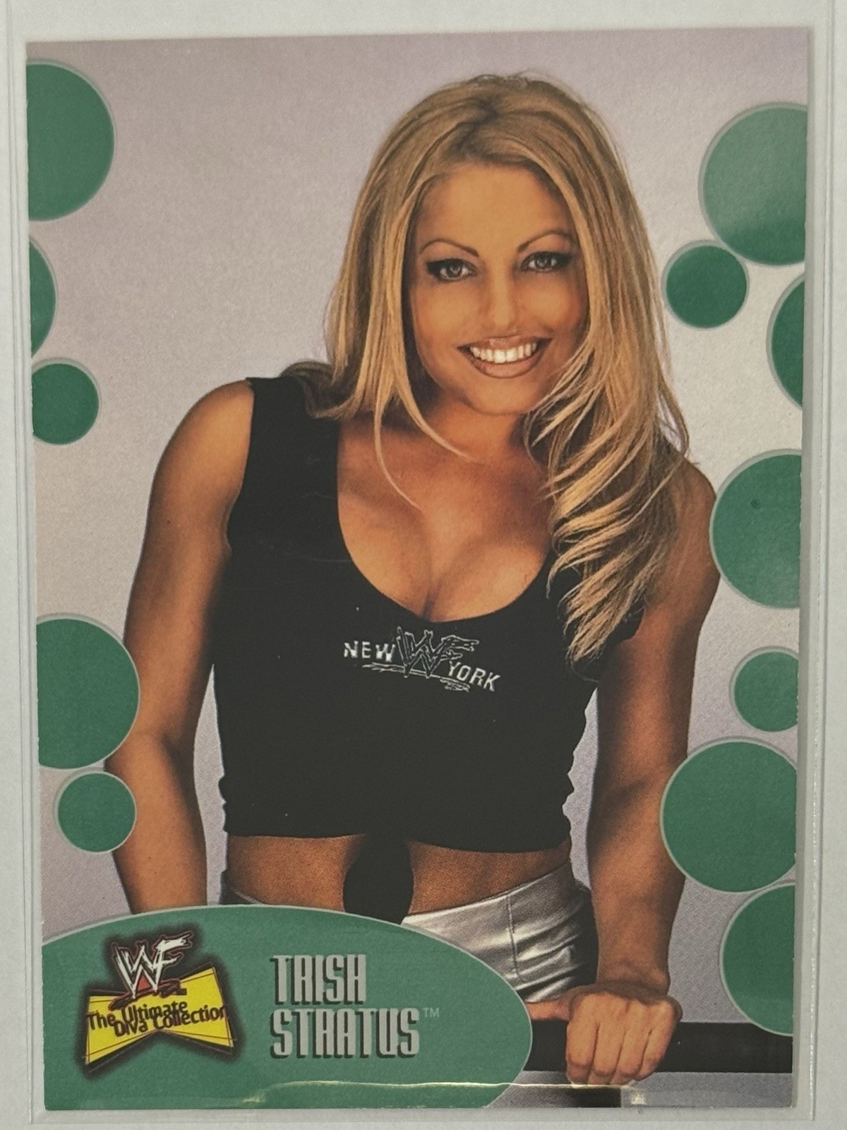 Trish Stratus 2001 Fleer WWE WWF The Ultimate Diva Collection Rookie RC #15