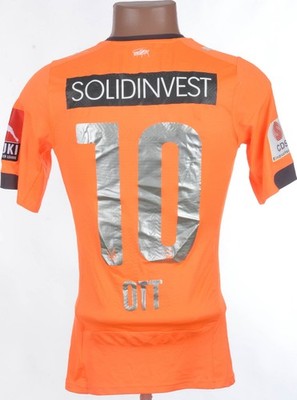 GRASHOPPERS 2015/2016 AWAY FOOTBALL BEACH SOCCER SIZE M MATCH WORN ISSUE #10 OTT