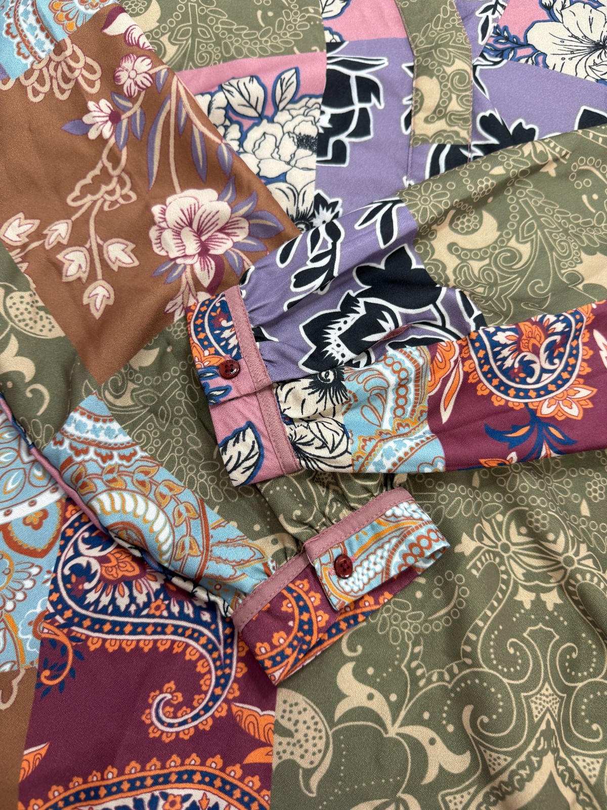 Soft Surroundings Boho Patchwork Floral Paisley B… - image 6
