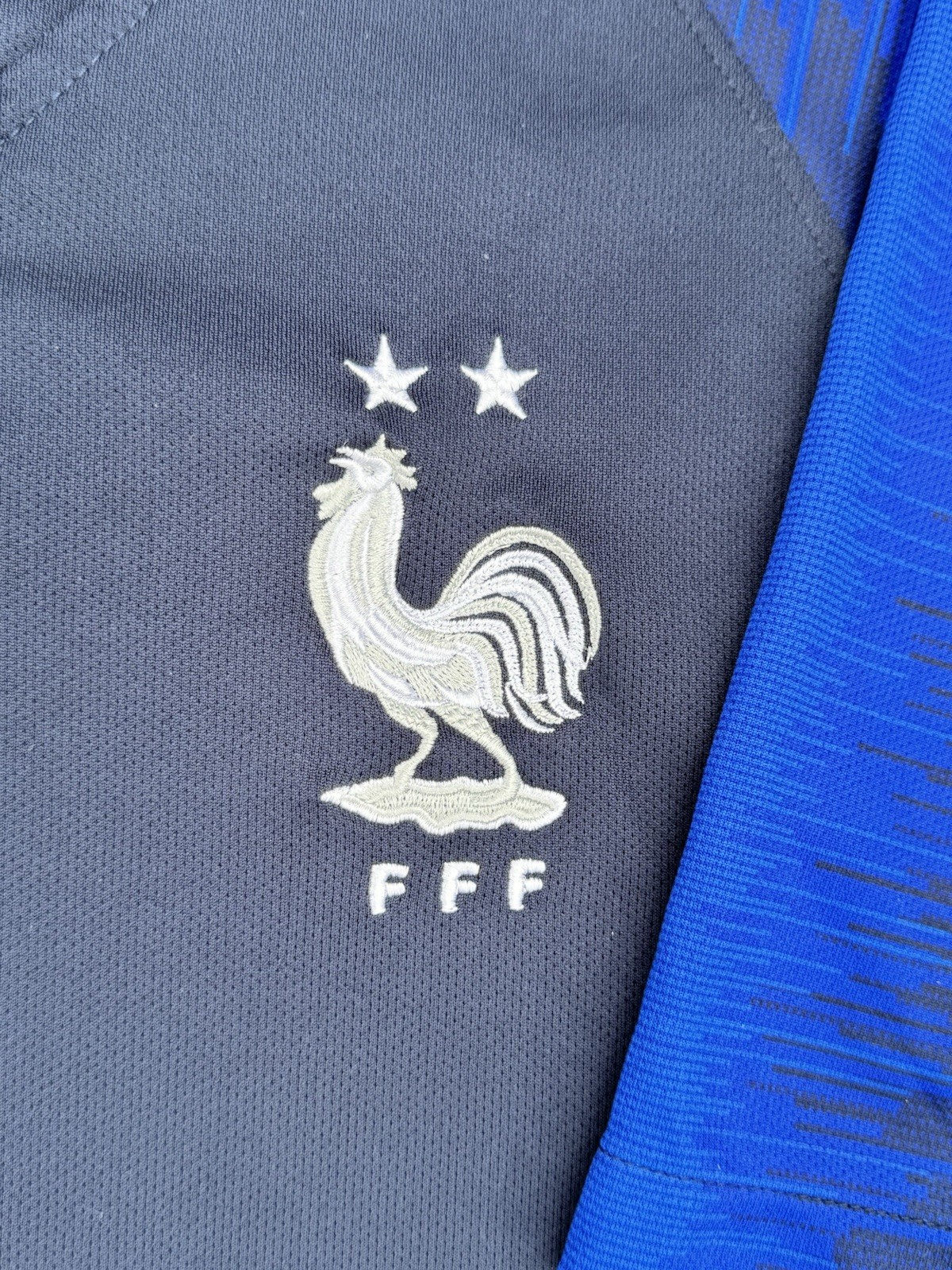 Nike MBappe LFC France Paris Futbol World Cup Soccer Jersey Authentic Men Large thumbnail 8