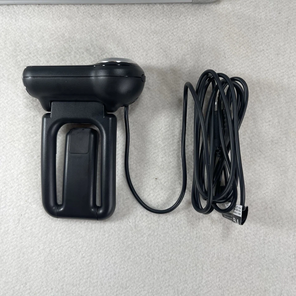 Logitech Quick Cam Pro 9000HD USB Cámara web Carl Zeiss Lente de enfoque automático Estuche de metal Foto 3 de 4