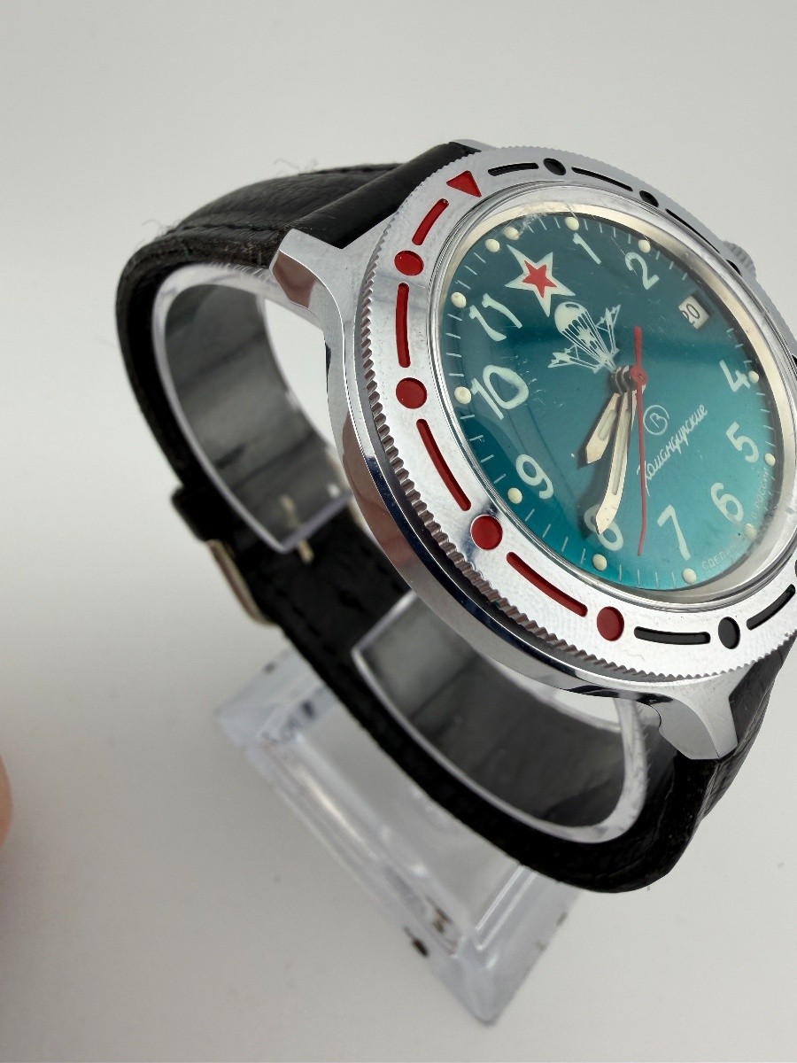Vostok Komandirskie VDV Russian Paratrooper Automatic Wristwatch 39mm View 6