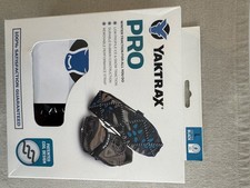 Yaktrax Pro Ice/Snow Cleats for Boots or Shoes Size L   Winter Traction Grips