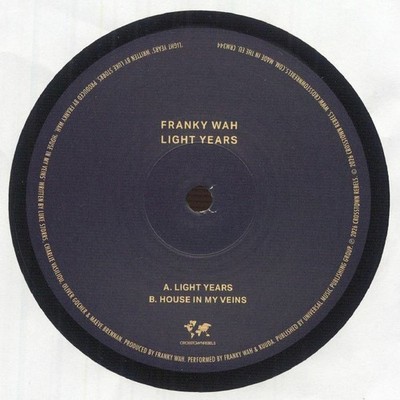 Franky Wah - Light Years (12'')