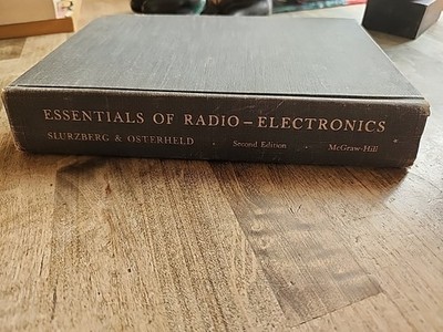 Essentials Of Radio-Electronics, 2nd Edition,  Slurzberg And Osterheld