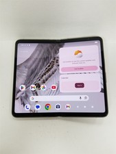 Google Pixel Fold 256GB White G9FPL Unlocked GSM World Phone VF5234