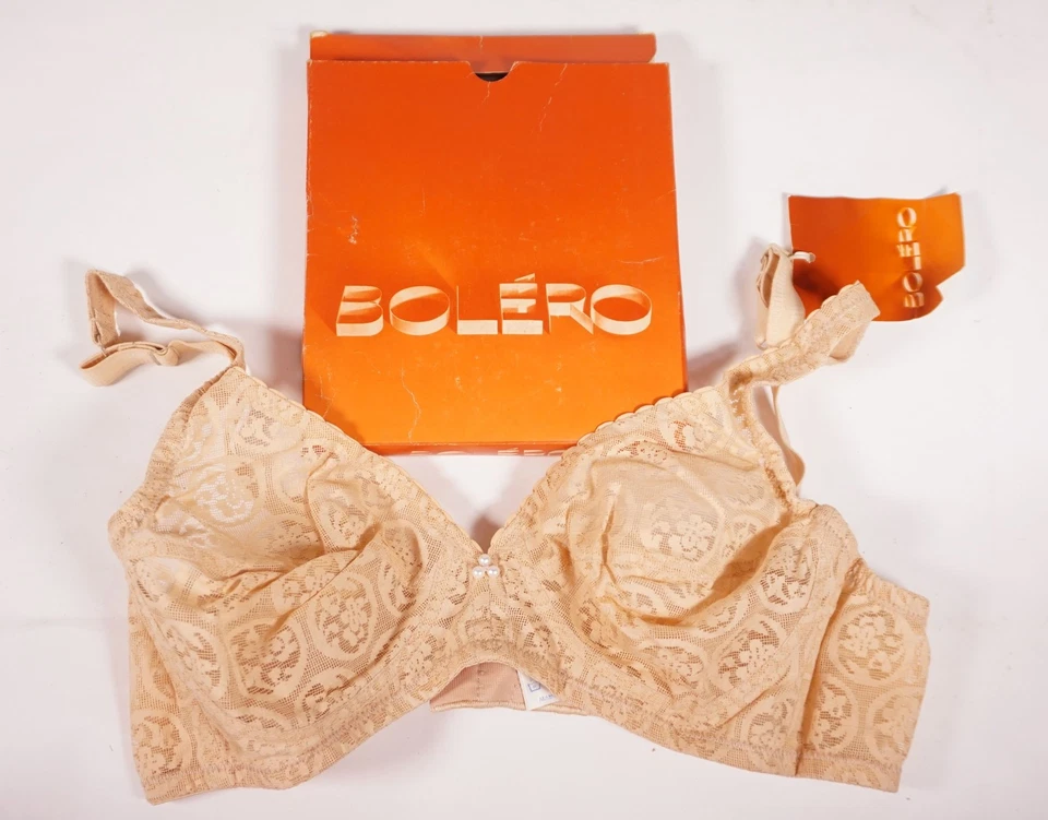 True Vintage Bolero France Femmes Soutien-Gorge 3002 Lingerie Dessous Nue Taille - Photo 1/4