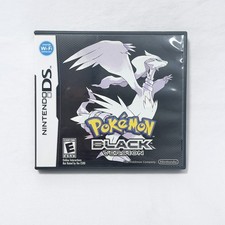Pokemon Black Version Nintendo DS Authentic CIB Complete Genuine Game Tested