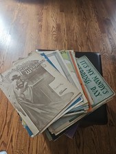 Huge Vintage Sheet Music Song Book Lot of 55 Items Circa 1920s, 30s, 40s