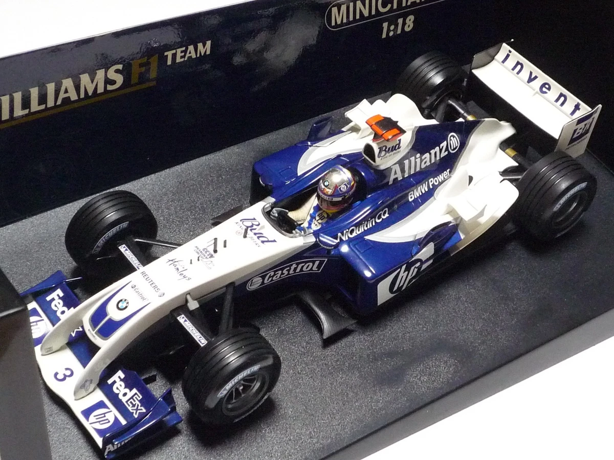1:18 Juan Pablo Montoya Williams Diecast Racing Cars for sale | eBay
