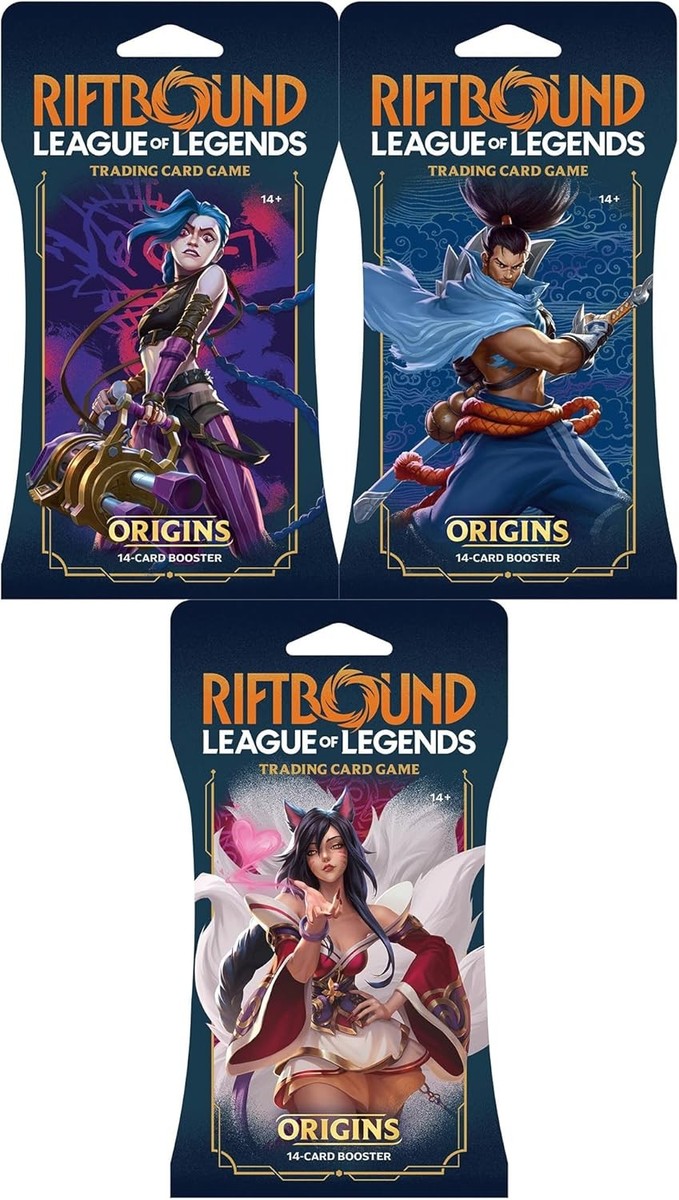 riftbound tcg booster box PET LOL Boxs Case Protectors for TCG (4 Pack) - 0.50mm Thick Clear Display for League of Legends Box 2 foil Rares Riftbound League of Legends Origins