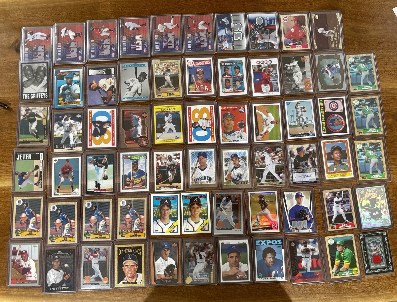 65 80’s/90’s Baseball Lot Of HOF/Rookies/Numbered/Relic/Auto/Patch GREAT VALUE!!