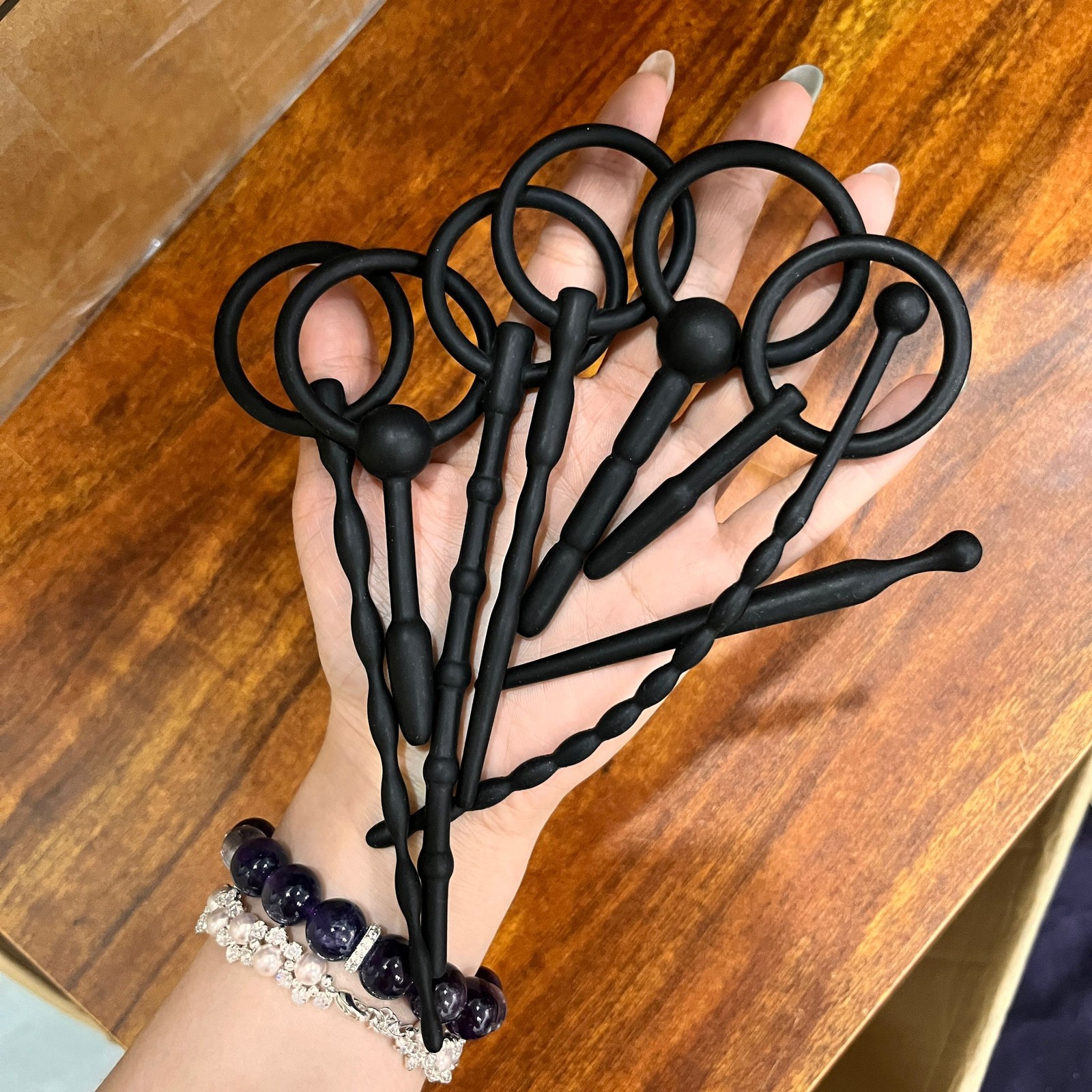 8 Stück Set Penis Plug Prostata-Stimulation Sexspielzeug Sounding Prinzenzepter