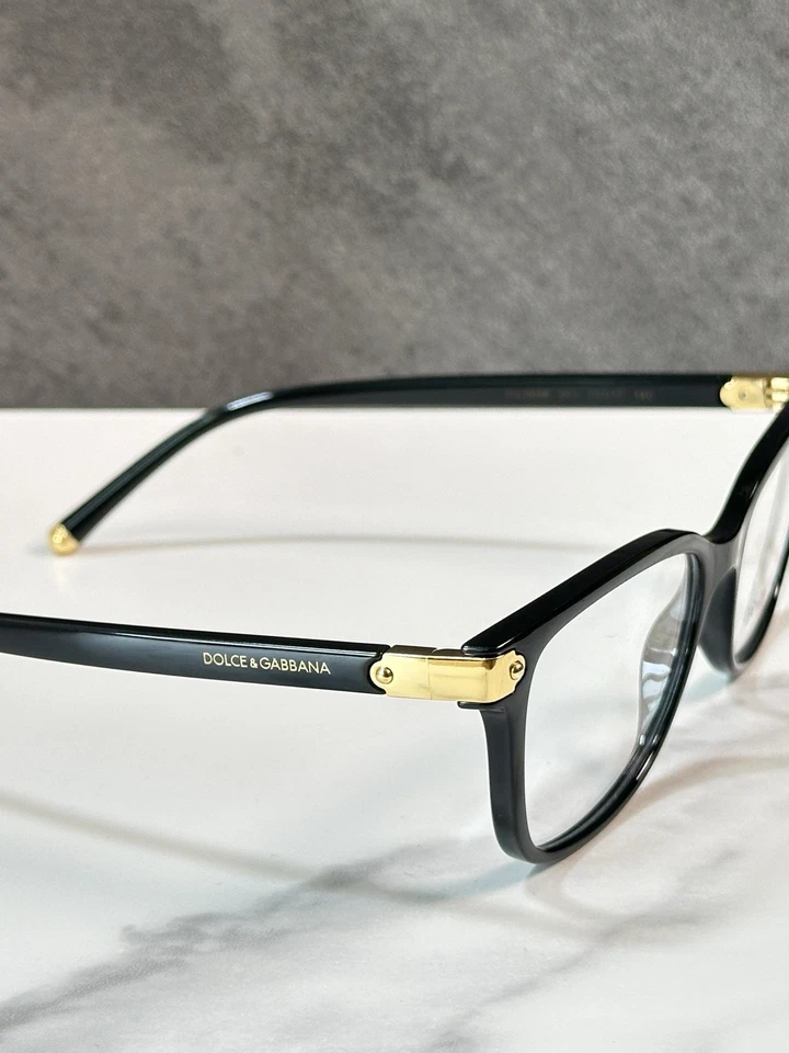 Marco de gafas Dolce & Gabbana DG5036 501 negro ovalado 53-17-140 Foto 3 de 4